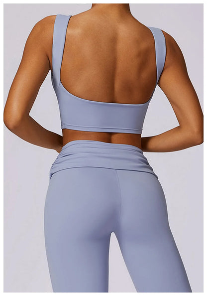 2-Piece Yoga & Fitness Flare Set