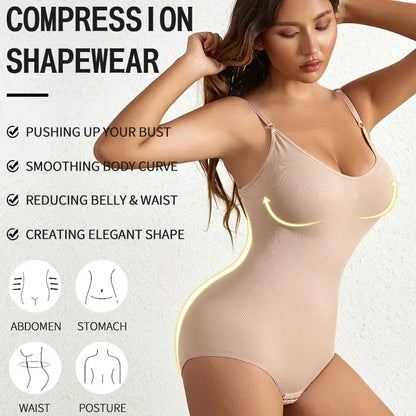 Seamless Sculpt Tummy Control Bodysuit – Shaping & Lifting Shapewear